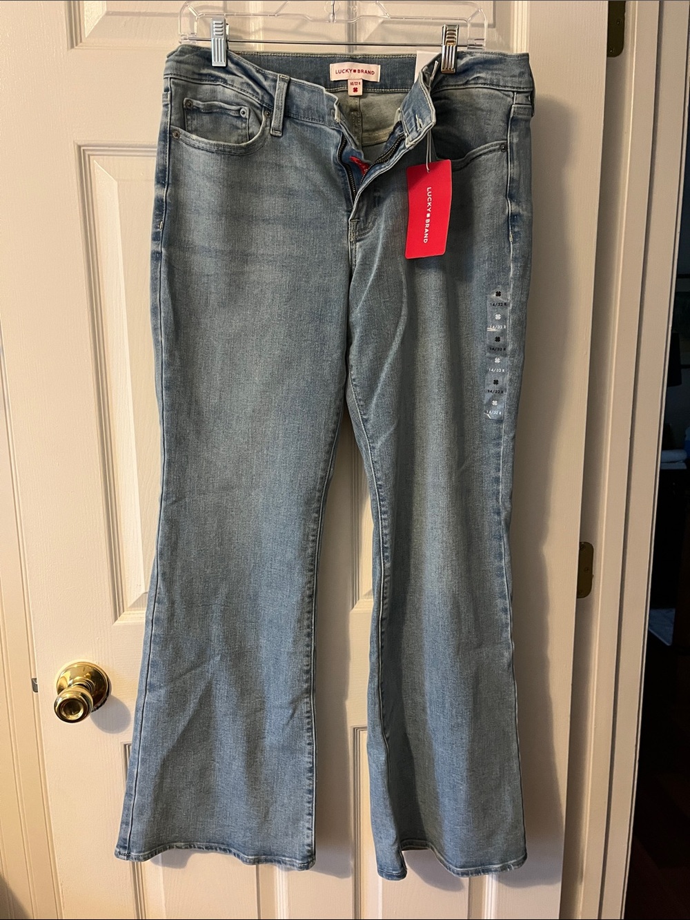 Lucky Brand Women's Light Blue Flare Jeans